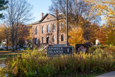 Bayfield, Wisconsin - 19 Ekim 2019 Havari Isl için imza