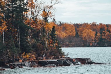 Wiscon 'daki Lake Superior boyunca Ulusal Lakeshore Havari Adaları