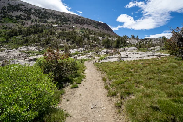 Saddlebag Lake Hiking Trail Mono County California Tioga Pass — Stock Photo, Image