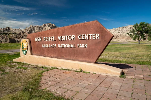 Scenic South Dakota Juni 2020 Schild Für Das Ben Reifel — Stockfoto