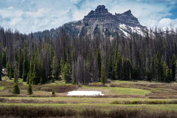 Pinnacle Buttes Noreste Jackson Hole Cerca Dubois Wyoming Lago Brooks — Foto de Stock