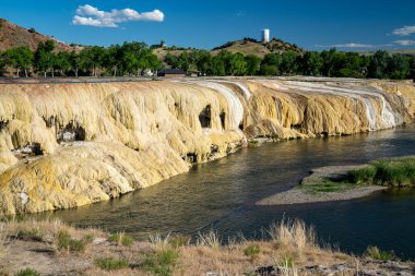 Yazın Wyoming, Thermopolis 'teki Hot Springs Eyalet Parkı