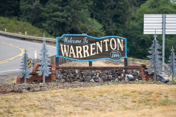 Warrenton Oregon Juli 2020 Willkommen Warrenton Oregon Pazifischen Nordwesten Der — Stockfoto