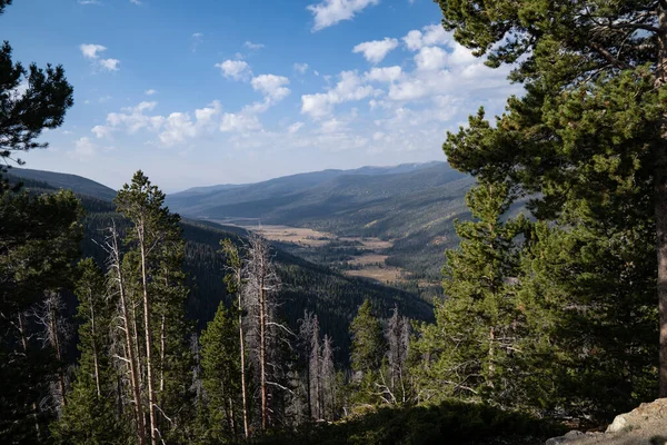 Pemandangan Gunung Rocky Mountain National Park Colorado — Stok Foto