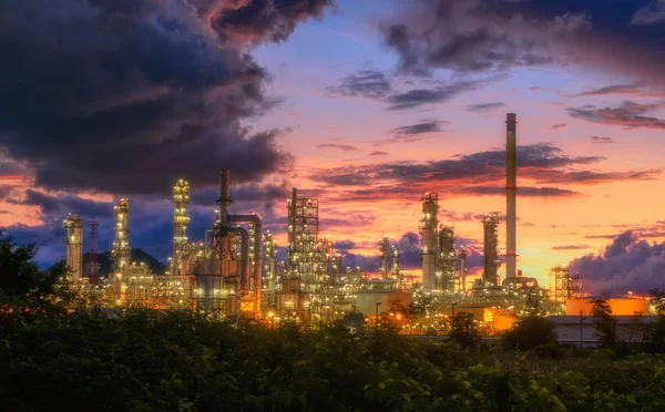 Landscape of Oil and Gas Refinery Manufacturing Plant., Petroche