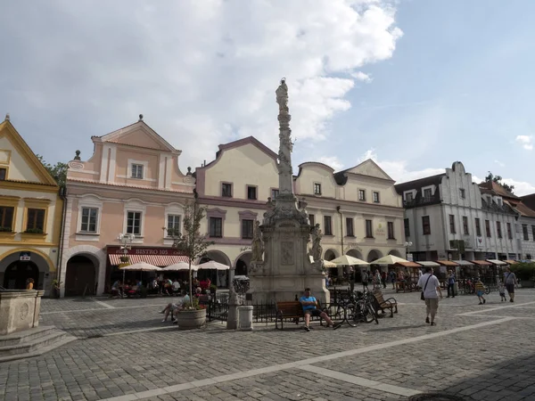 Trebon Tschechische Republik Juli 2018 Historische Stadt Juli 2018 Trebon — Stockfoto