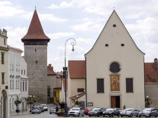 Πλατεία Znojmo Τσεχική Δημοκρατία — Φωτογραφία Αρχείου