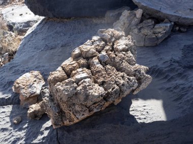 Merkez Namibya ilginç taşlar.