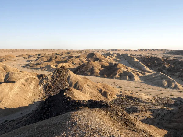 Vista Del Paesaggio Desertico Paesaggio Lunare Namibia — Foto Stock