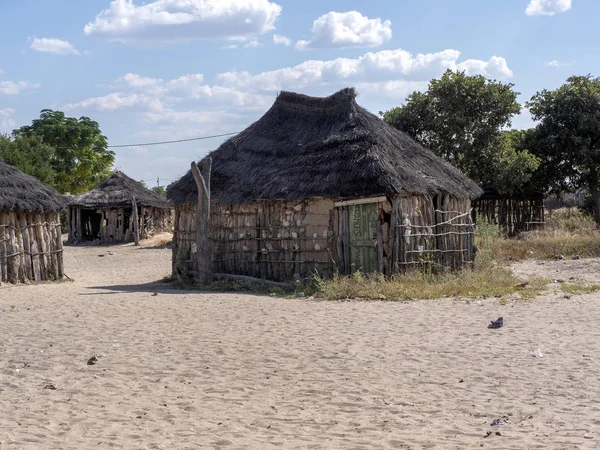 Biedny Hut Tubylców Damaraland Namibia — Zdjęcie stockowe