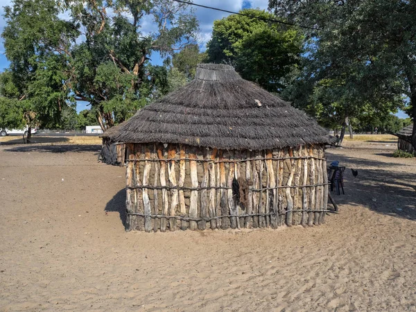 Biedny Hut Tubylców Damaraland Namibia — Zdjęcie stockowe