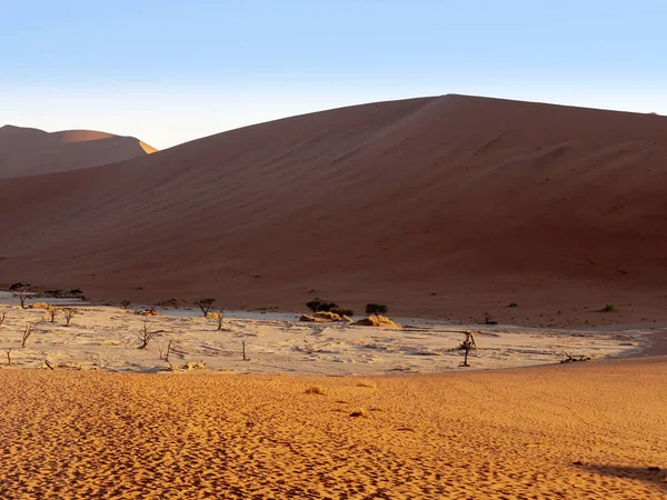 ナミビアのソスススススヴレイでの魔法の砂丘 — ストック写真