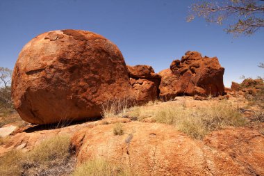 Şeytanlar mermerler, northern territory Avustralya