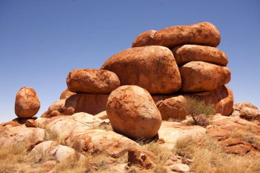 Şeytanlar mermerler, northern territory Avustralya