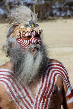 Adeleide, Avustralya - 18 Nisan 08: tanımlanamayan bitki örtüsü aktör özel etkinlikler için bir performans üzerinde Nisan 18, 2008, Adeleide, Avustralya