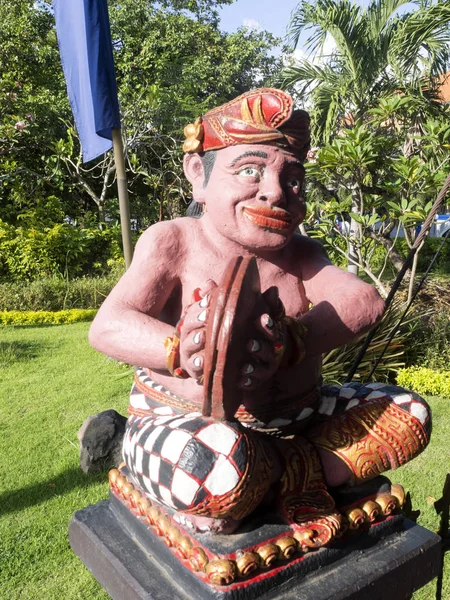 Gamelan Müzisyenler Heykeli Sanur Bali Endonezya — Stok fotoğraf