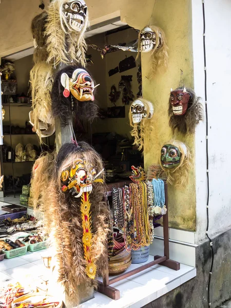 ritual masks in Bali, Indonesia
