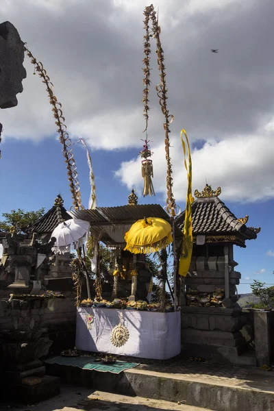 印度教寺庙 巴厘岛在印度尼西亚 — 图库照片