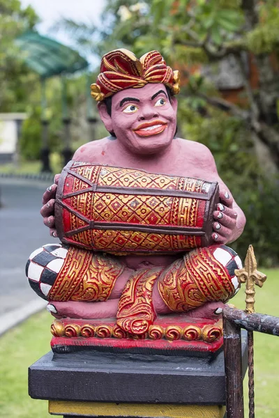 Sanur Bali Indonesien Mai 2017 Statue Der Gamelan Musiker Mai — Stockfoto