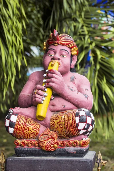 Sanur Bali Indonesien Mai 2017 Statue Der Gamelan Musiker Mai — Stockfoto