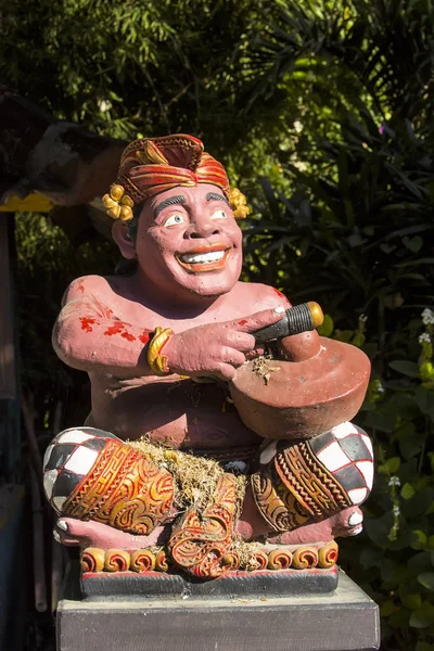 Sanur Bali Indonesien Mai 2017 Statue Der Gamelan Musiker Mai — Stockfoto