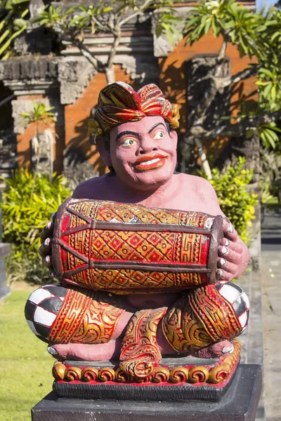Sanur Bali Indonesia Mayo 2017 Estatua Músicos Gamelanes Mayo 2017 —  Fotos de Stock