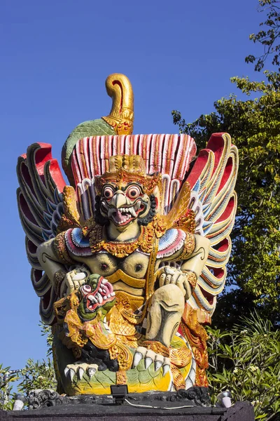Sanur Bali Indonésie Mai 2017 Statue Des Musiciens Gamelans Mai — Photo