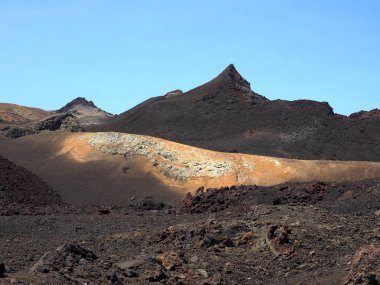 Chico, Isabela Adası, Galapagos, Ekvador kraterler biri