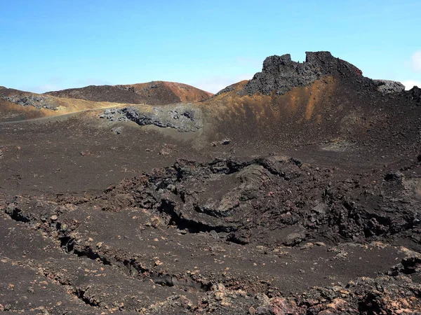 Kleurrijke Valleien Van Chico Isabela Island Galapagos Ecuador — Stockfoto