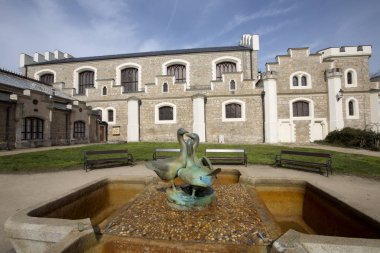  Bahçeleri ve kale Hluboka nad Vltavou, Çek Cumhuriyeti için 