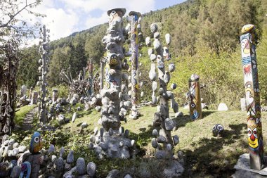 İtalyan Alpler, İtalya Eylül 21 Eylül İtalyan Alpleri'nde 21.2016 deli Bahçe. 2016, İtalyan Alpler, İtalya