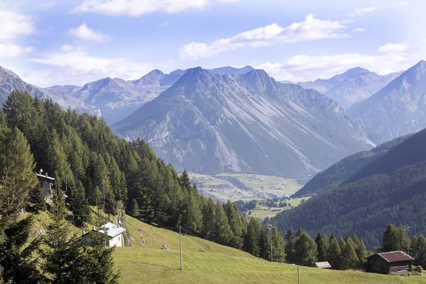 Vista Sulle Alpi Italiane Italia — Foto Stock