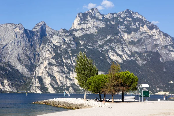 Lungomare Torbole Lago Garda Torbole Italia — Foto Stock