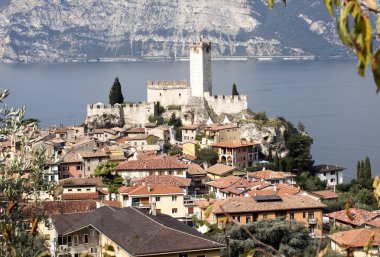 Castello Callgero, Malcesine, İtalya