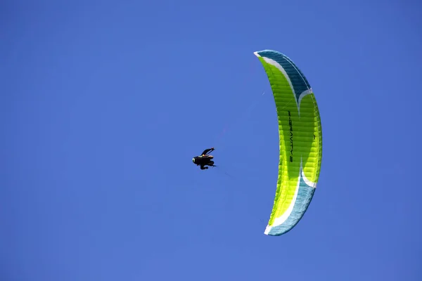 Lago Garda Italien September 2016 Paragliding Schwierigkeit Turbulenzen September 2016 — Stockfoto