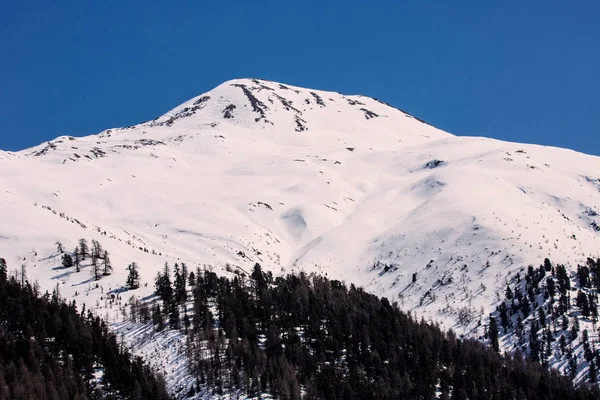 Pistas Esquí Livigno Italia — Foto de Stock