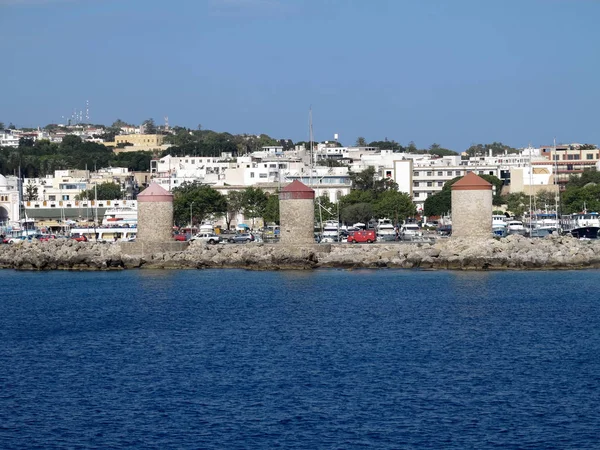 Port Rhodes Greece — Stock Photo, Image