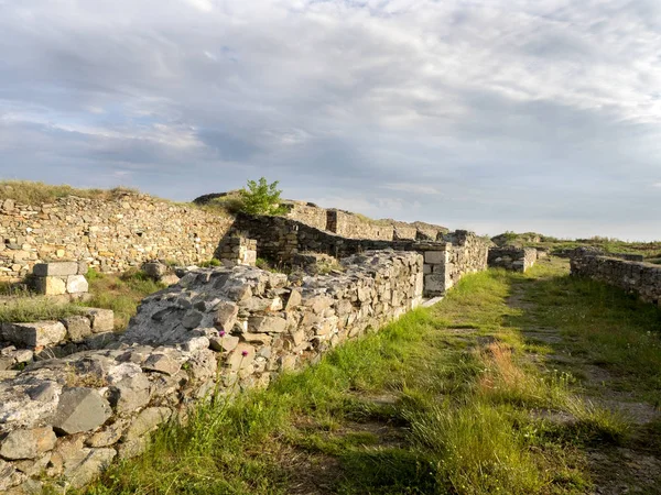 Forteresse Histria Est Site Archéologique Important Roumanie — Photo