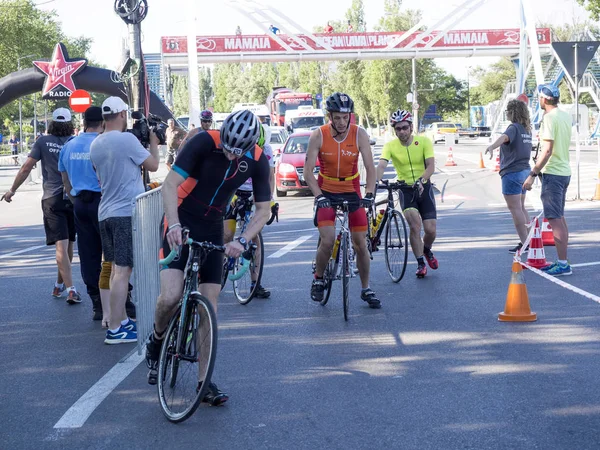 Internationaler Triathlon Mamaia Rumänien — Stockfoto