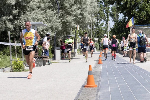 International Triathlon Mamaia Romania — Stock Photo, Image