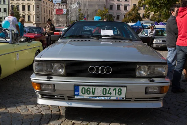 Exposición Coches Viejos Jihlava República Checa — Foto de Stock