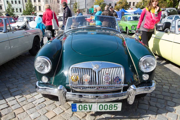 Ausstellung Alter Autos Jihlava Tschechische Republik — Stockfoto