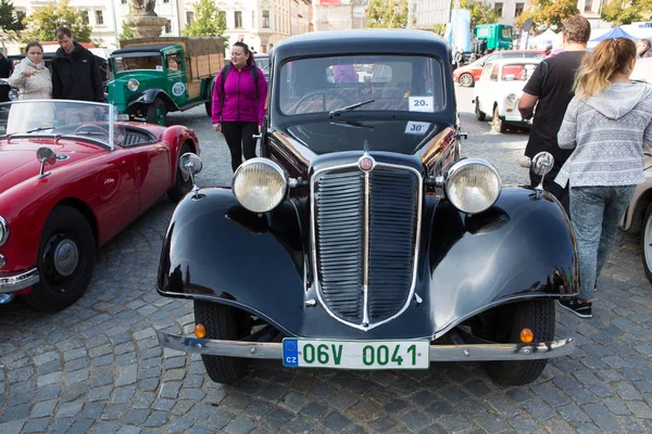 Exposición Coches Viejos Jihlava República Checa — Foto de Stock