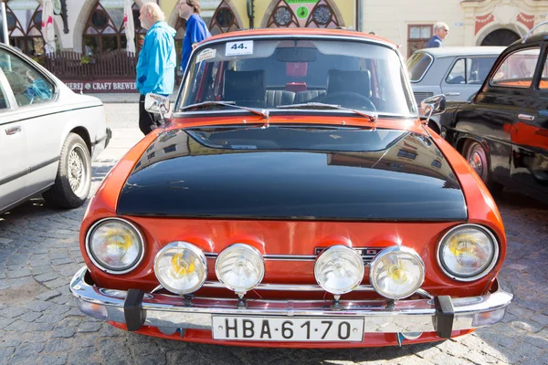 Tentoonstelling Van Oude Auto Jihlava Tsjechië — Stockfoto