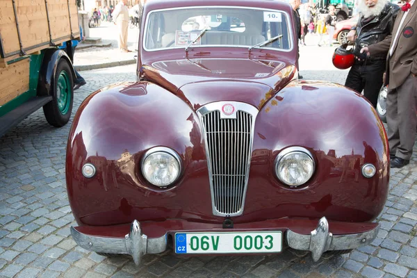 Выставка Старых Автомобилей Йиглава Чехия — стоковое фото