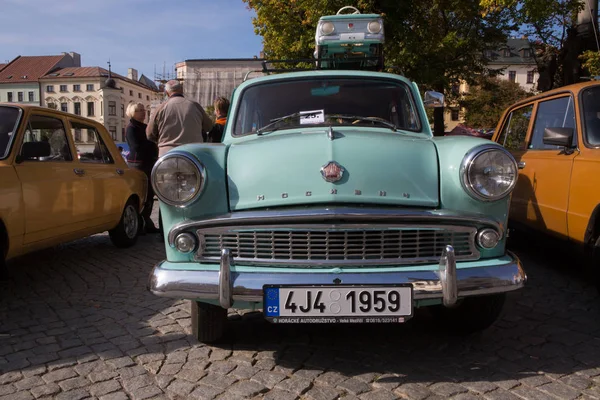 Ausstellung Alter Autos Jihlava Tschechische Republik — Stockfoto