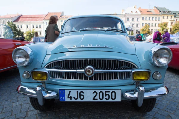 Ausstellung Alter Autos Jihlava Tschechische Republik — Stockfoto