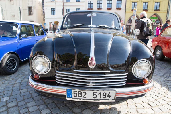 Exposición Coches Viejos Jihlava República Checa — Foto de Stock