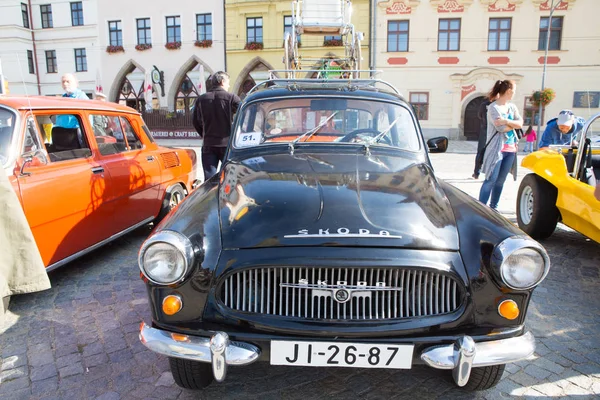 Exposição Carros Antigos Jihlava República Checa — Fotografia de Stock