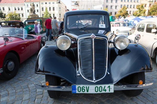 Wystawa Starych Samochodów Jihlava Republika Czeska — Zdjęcie stockowe